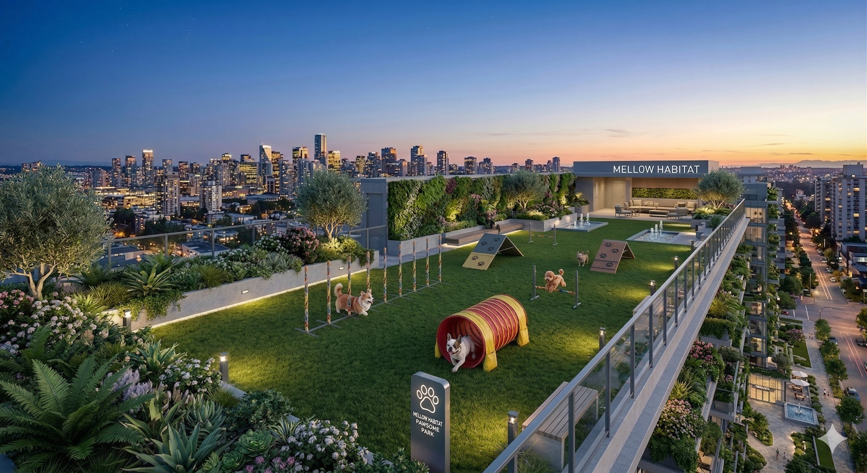 Rooftop Pet Park