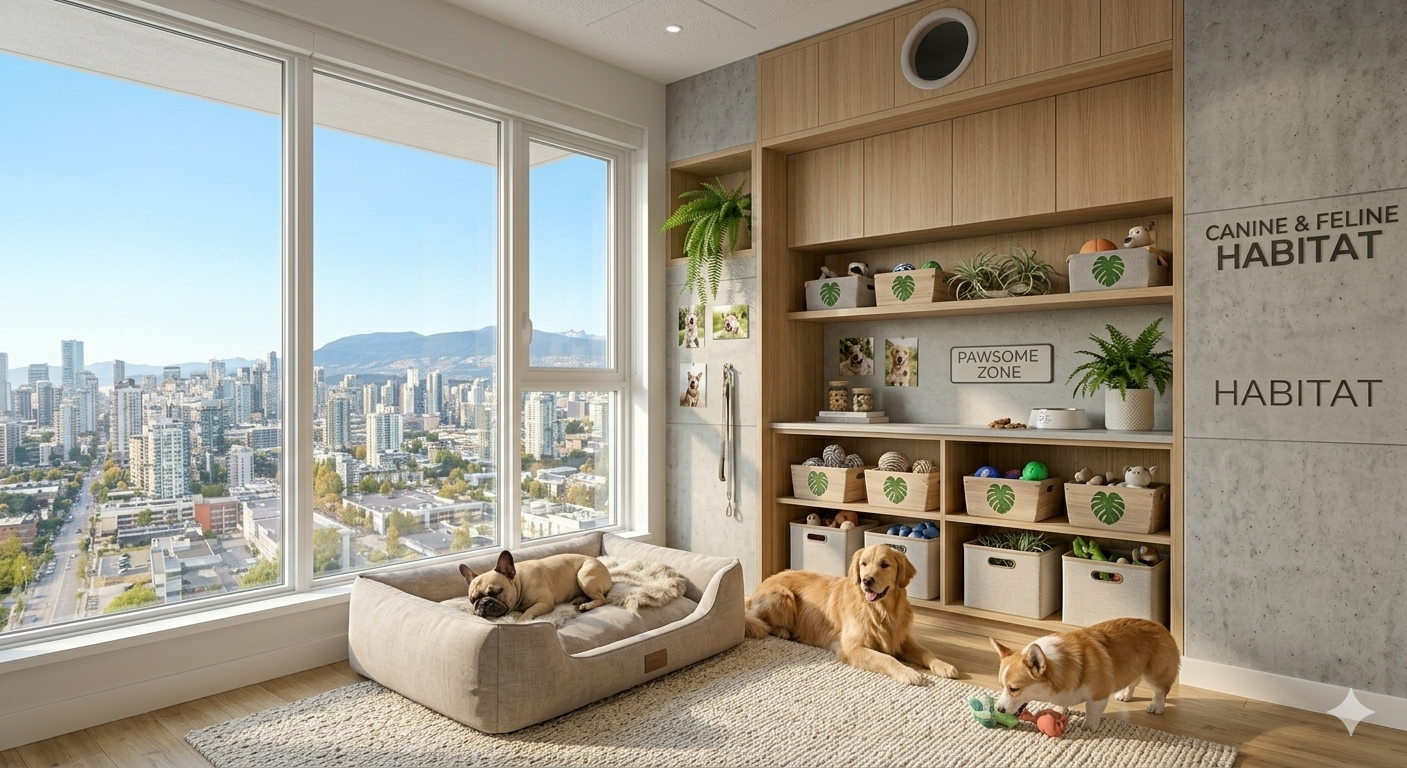 Corgi Space play-ready room for small dogs